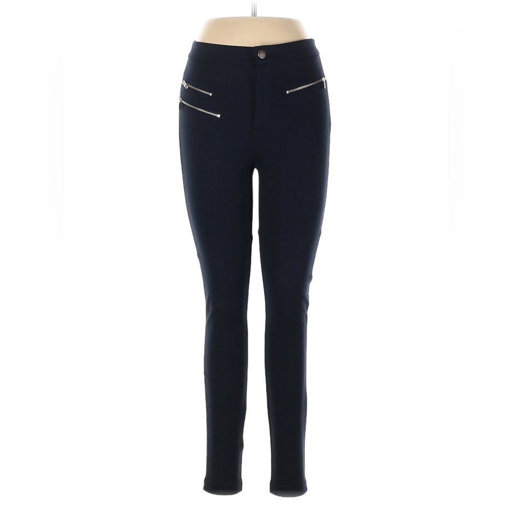 Zara Trafaluc Collection black zipper front dress pants